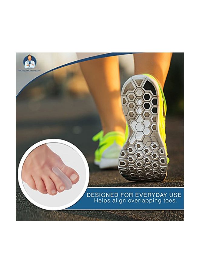 Dr. Frederick's Original 6-Piece Toe Separators Set Clear - Image 3