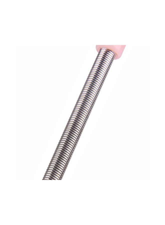 GARASANI - 3-Piece Facial Hair Removal Threading Tool Pink/Silver - Image 1