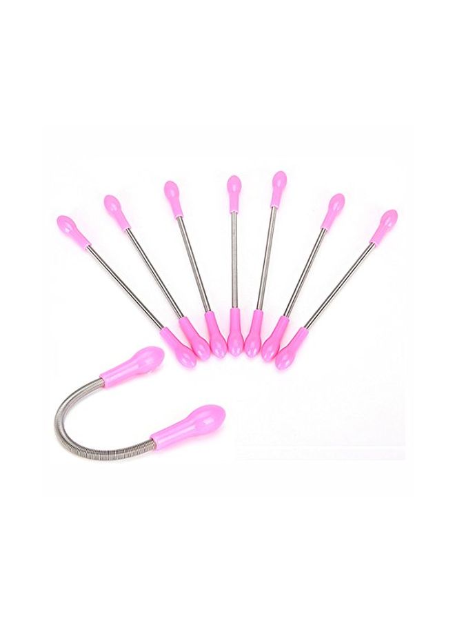 GARASANI - 3-Piece Facial Hair Removal Threading Tool Pink/Silver - Image 1