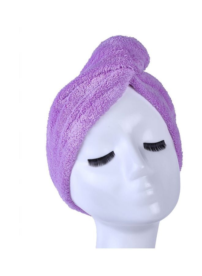 Generic - Microfiber Hair Drying Towel Multicolour 65x25cm - Image 1