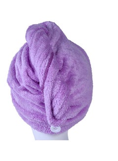 Microfiber Hair Drying Towel Multicolour 65x25cm