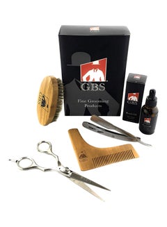 G.B.S Beard Trimming, Cutting And Styling Kit Beige  - Image 1