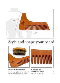 G.B.S Beard Trimming, Cutting And Styling Kit Beige  - Image 3