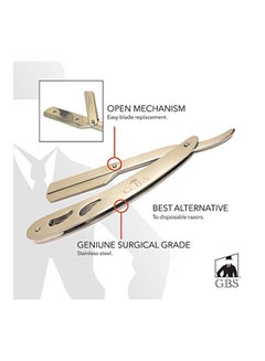 G.B.S Beard Trimming, Cutting And Styling Kit Beige  - Image 4