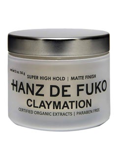 hanz de fuko Claymation Super High Hold Hair Styling Clay  - Image 1