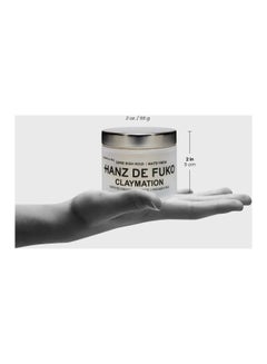 hanz de fuko Claymation Super High Hold Hair Styling Clay  - Image 3