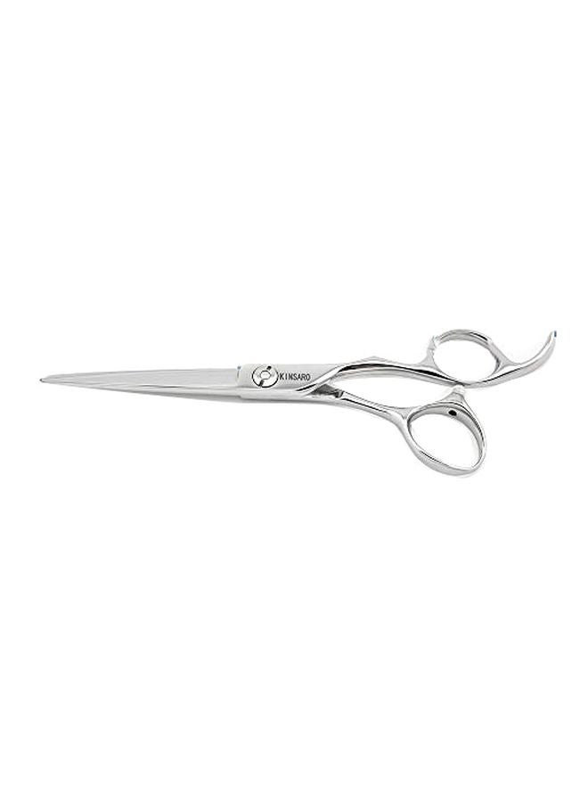 KINSARO Professional Hair Cutting Scissors Silver 6inch - Image 1