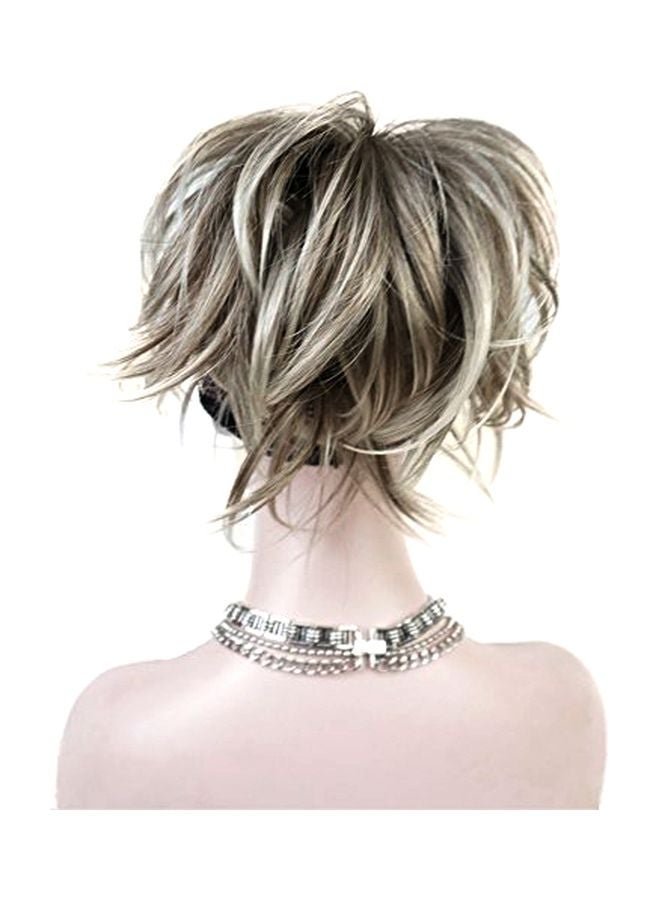 Aimole Short Straight Hair Extension Beige 6inch - Image 1
