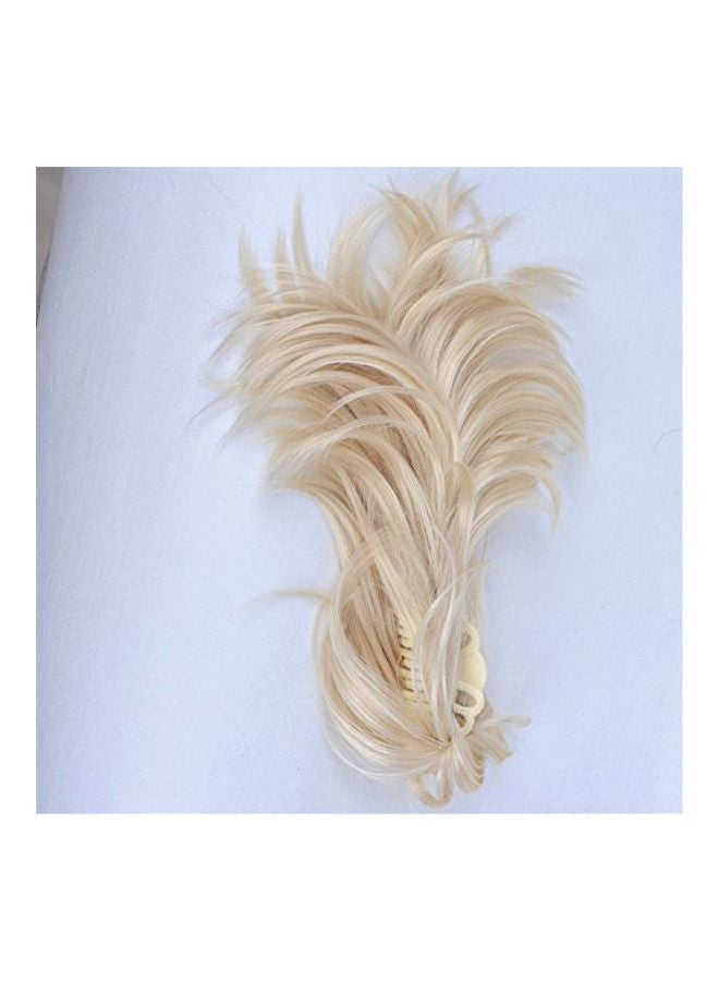 Aimole Synthetic Short Ponytail Claw Clip On Straight Hair Extension 6inch - Image 3