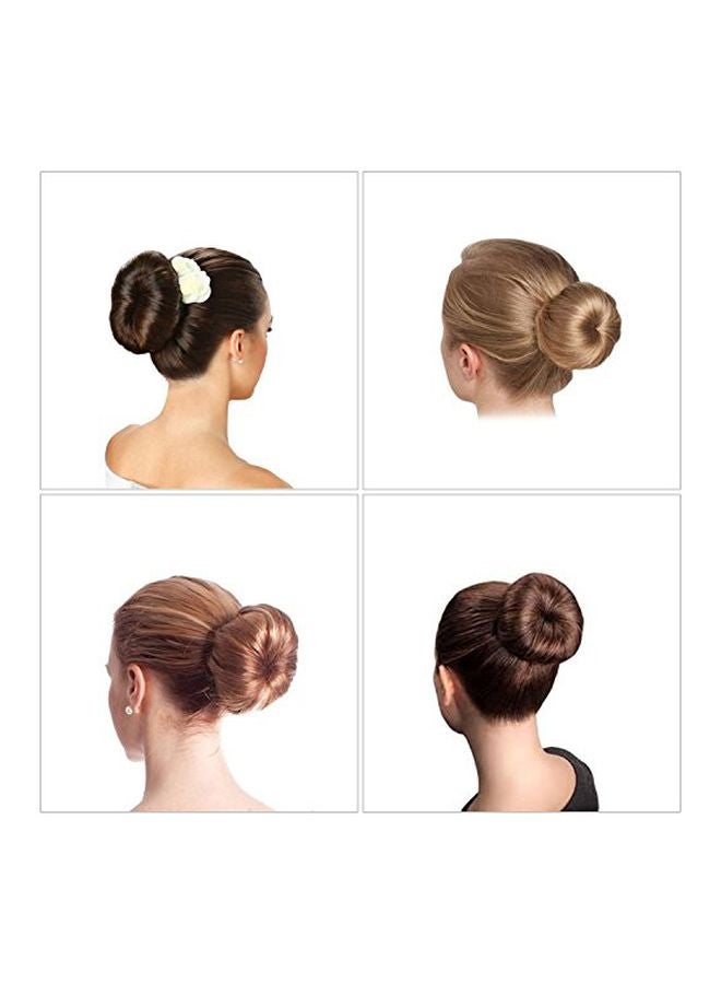 Aisonbo Pack Of 3 Hair Bun Maker Brown  - Image 2