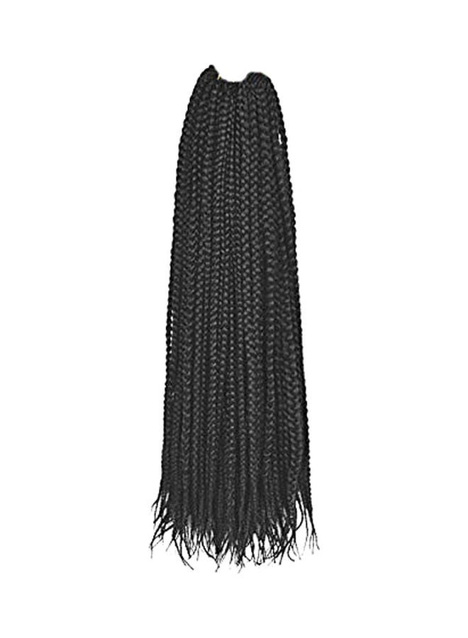 6-Piece Synthetic Hair Crochet Braid Set 1B 16inch