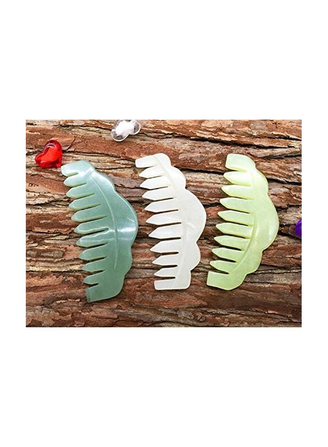 Evwoge 2-Piece Massage Hair Comb White - Image 2