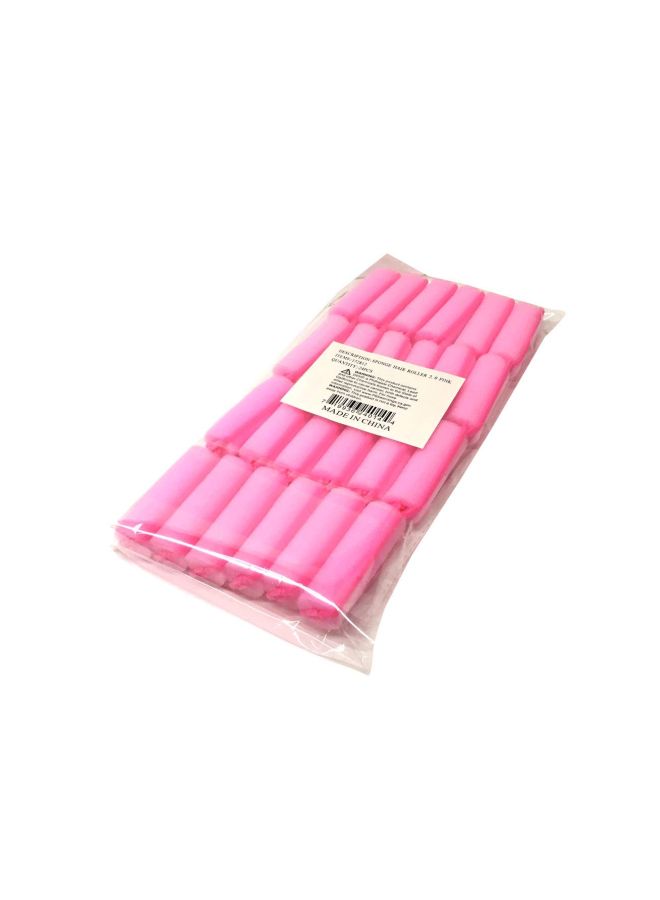 24-Piece Foam Sponge Hair Roller Pink - v1568287264/N29304098A_3