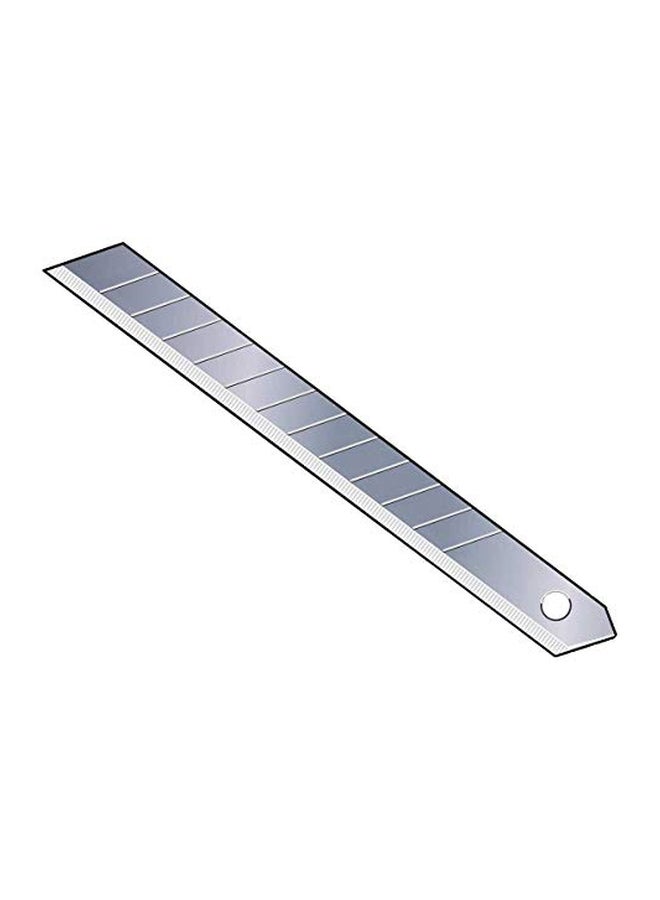 تاجيما شفرات LCB-30 إندورا محكمة بديلة من 10 قطع فضي / أصفر 0.375بوصة - Image 2