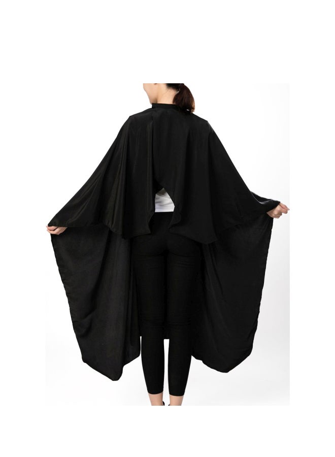 Perfehair - Barber Hair Cutting Cape Black - Image 1
