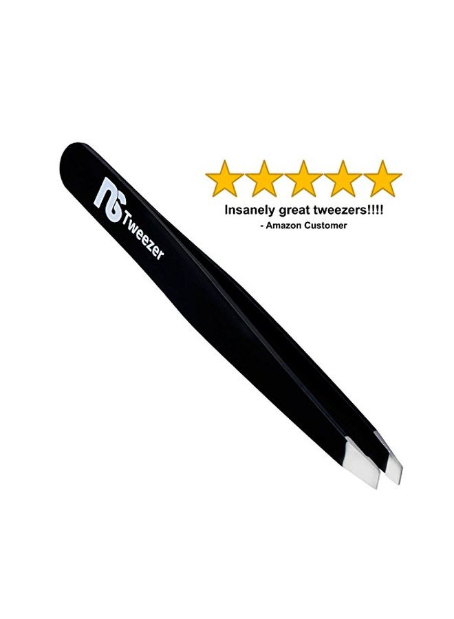 نيو ستايل ملقاط من الإستانلس ستيل أسود/فضي - Image 2