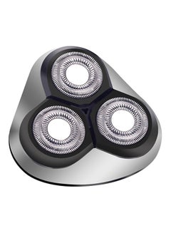 Hatteker Rotary Replaceable Heads For Electric Shaver Silver/Black  - Image 1