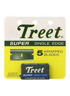 Pack Of 2 Super Single Edge Blades Silver