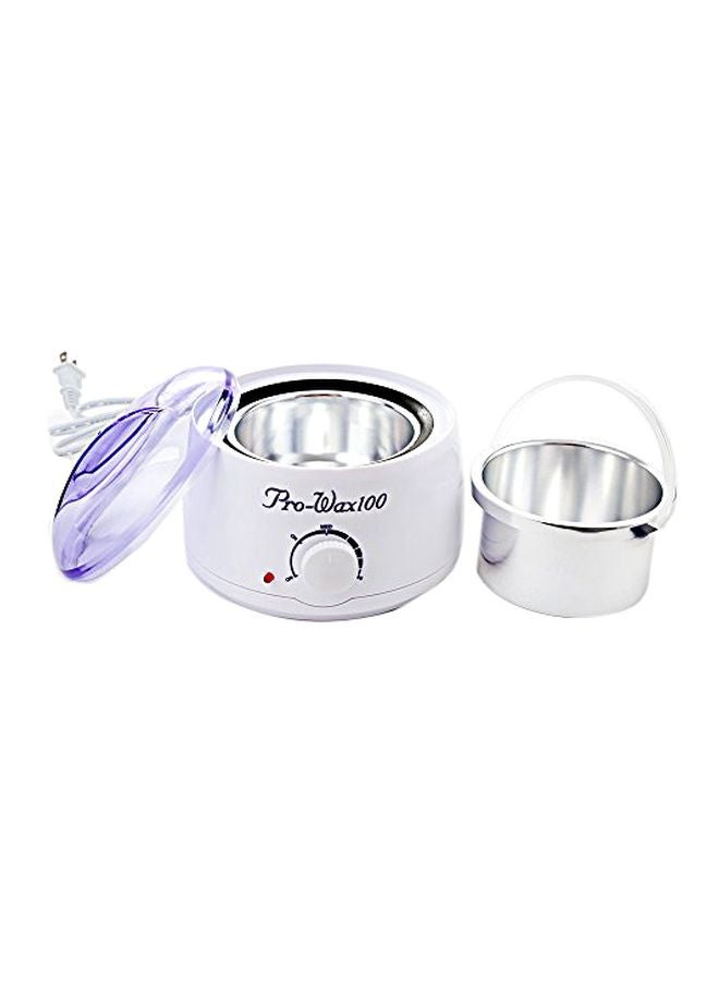 Medog Plastic Electric Wax Heater White/Purple - Image 1