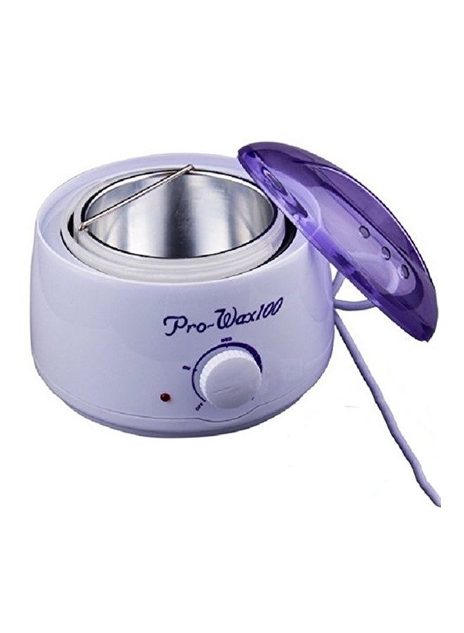 Medog Plastic Electric Wax Heater White/Purple - Image 3