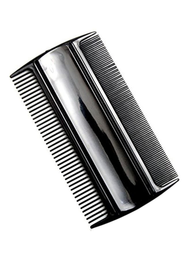 3-Piece Dual Sided Beard And Moustache Comb Black 3.5inch - v1568287713/N29305148A_1