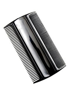 Favorict 3-Piece Dual Sided Beard And Moustache Comb Black 3.5inch  - Image 1