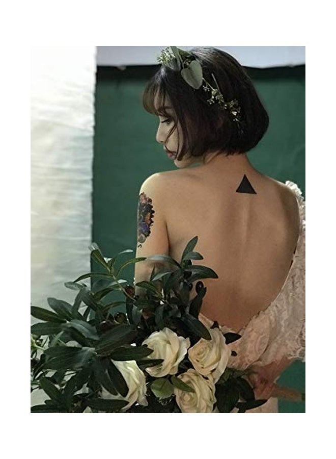FIDDY898 Bridal Greenery Crown Green - Image 4