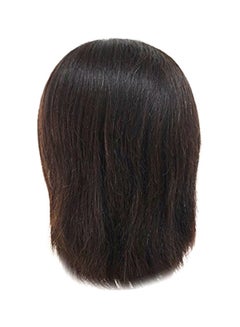 HAIR WAY Hairdresser Training Head Mannequin Black/Beige 8inch  - Image 1
