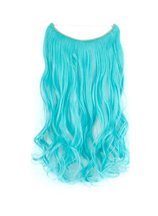 Synthetic Curly Hair Extension Blue - v1568289700/N29315118A_1