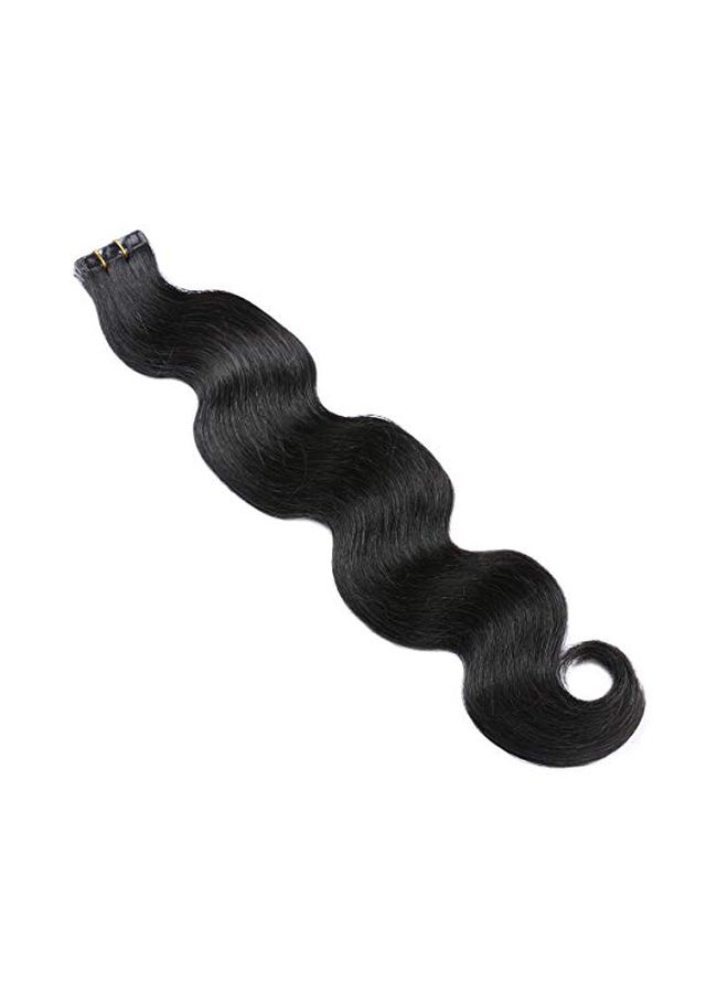 20-Piece Tape-In Wavy Hair Extensions Black 18inch - v1568289805/N29315634A_2