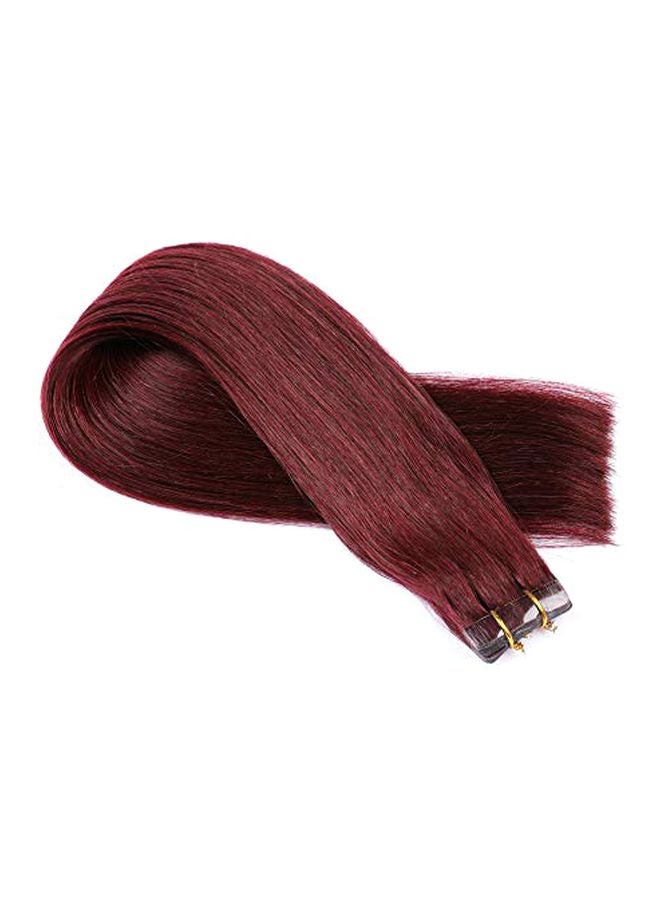 Long Straight Hair Extension Dark Wine 18inch - v1568289851/N29315702A_3