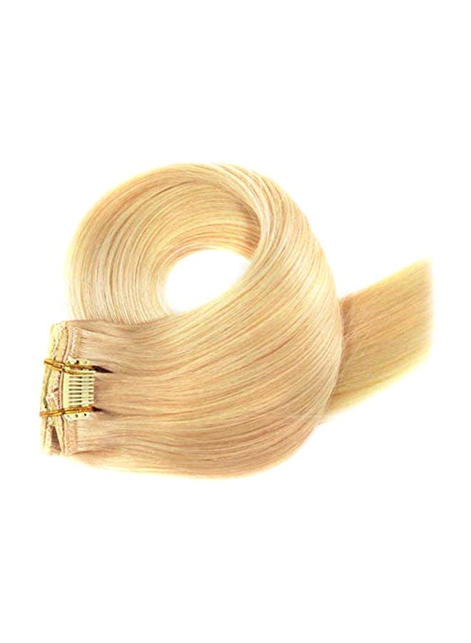 أوبيتا مجموعة وصلات الشعر الطبيعي بمشبك من 7 قطع 15بوصة - Image 1