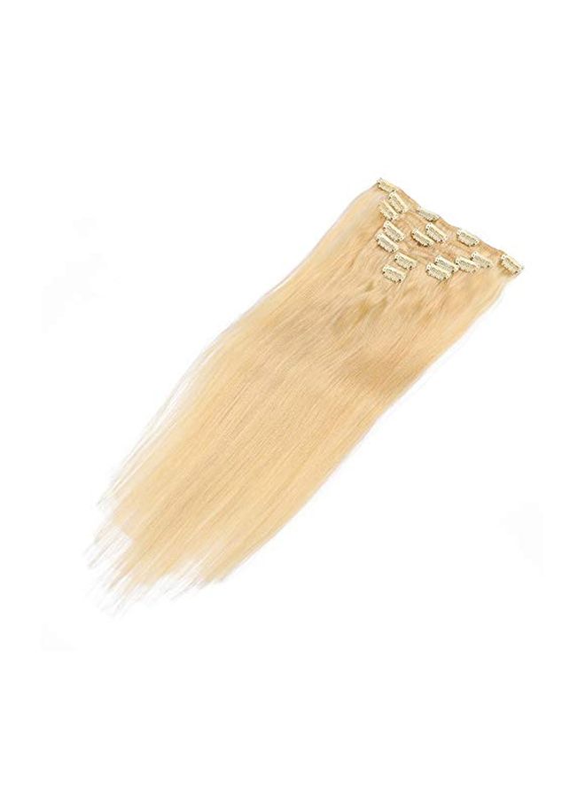 أوبيتا مجموعة وصلات الشعر الطبيعي بمشبك من 7 قطع 15بوصة - Image 3