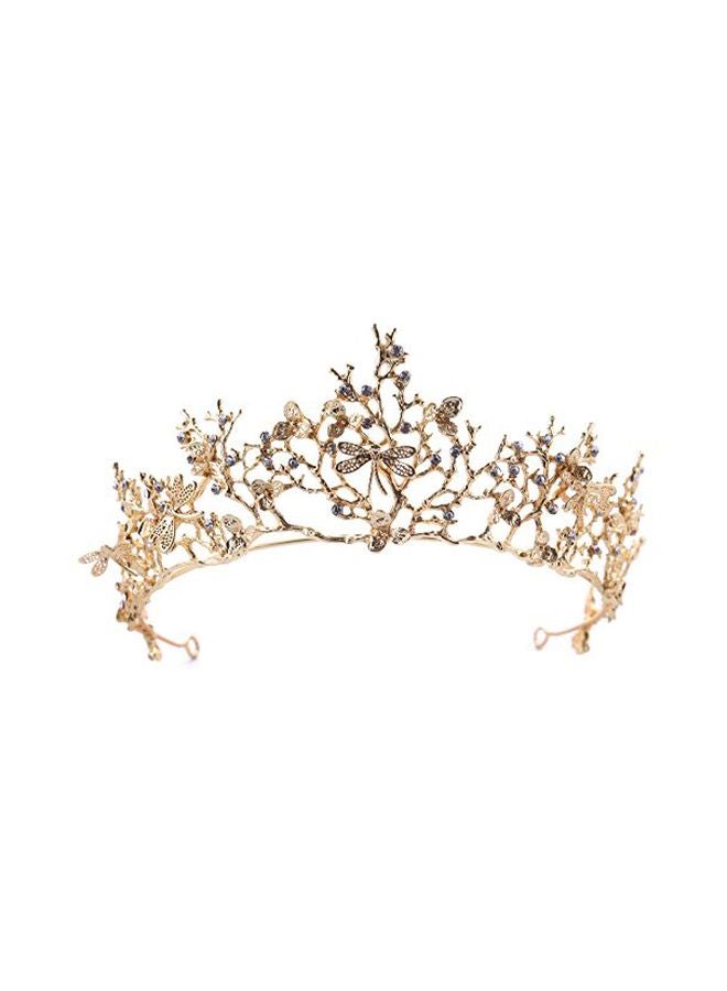 Leaf Shaped Princess Crown Hair Gold - v1568291410/N29316619A_1