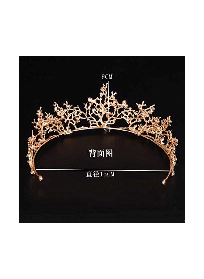 Leaf Shaped Princess Crown Hair Gold - v1568291410/N29316619A_3