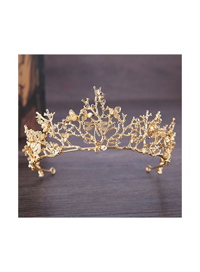 Leaf Shaped Princess Crown Hair Gold - v1568291410/N29316619A_5