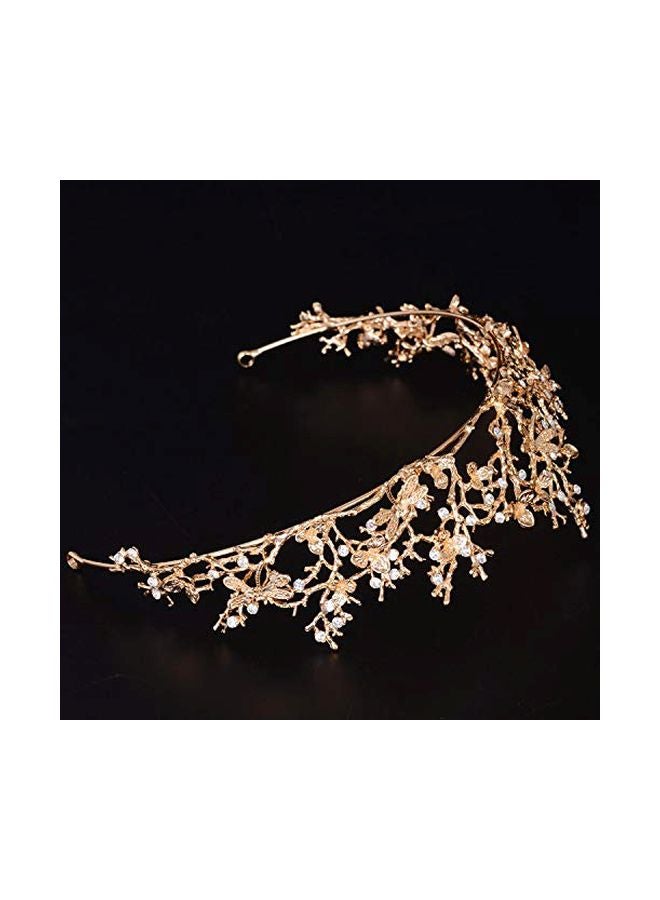 Leaf Shaped Princess Crown Hair Gold - v1568291411/N29316619A_4