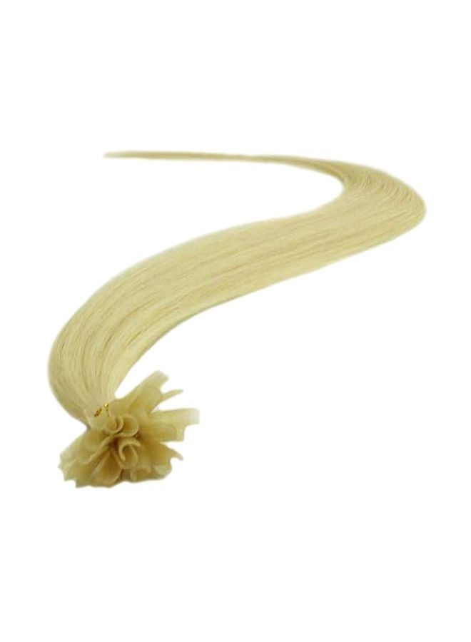 فيفيد هير وصلة شعر مستقيمة مربوطة مسبقاً - 25 خصلة أشقر فاتح للغاية 613 22بوصة - Image 1