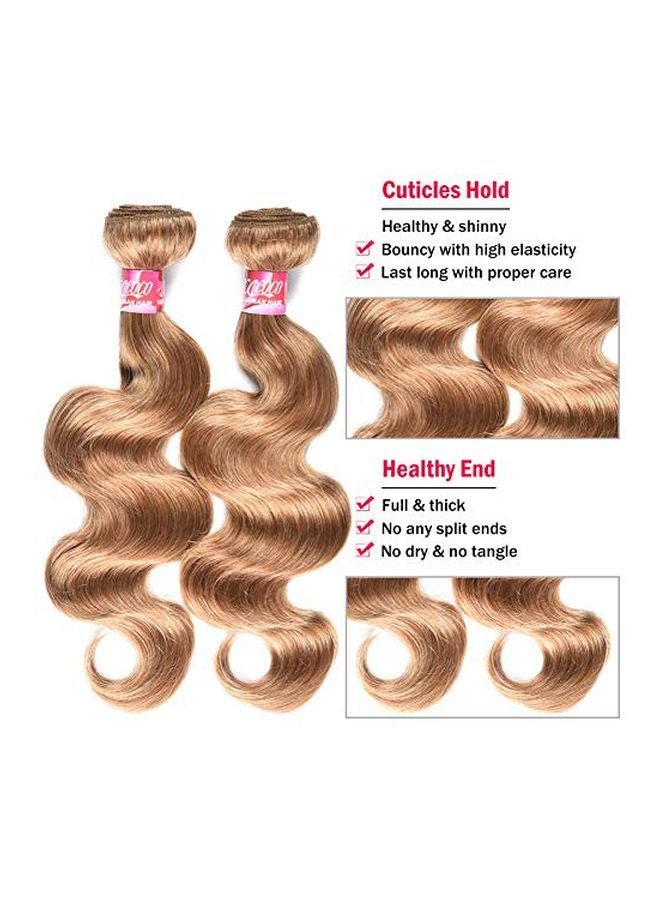 XCCOCO 3-Bundle Weaving Hair Extension 27# Bundles - Image 3