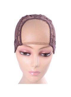 yantaisiyu Wig Cap With Adjustable Straps Black 22.8inch  - Image 1