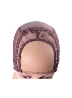 yantaisiyu Wig Cap With Adjustable Straps Black 22.8inch  - Image 2