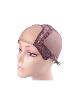 yantaisiyu Wig Cap With Adjustable Straps Black 22.8inch  - Image 3