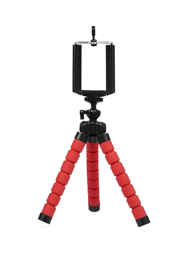 Generic Mini Flexible Sponge Octopus Tripod Red/Black  - Image 1