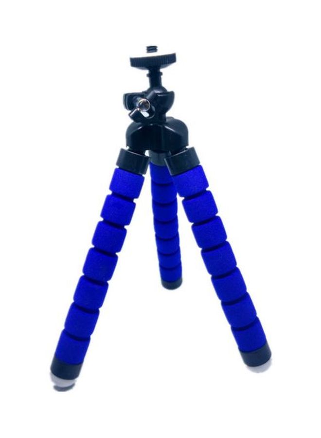 Generic Mini Flexible Sponge Octopus Tripod Blue/Black  - Image 2