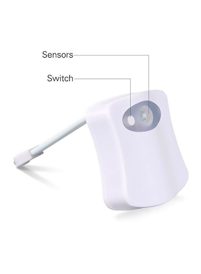 مصباح ليلي LED بألوان متغيرة يعمل باستشعار الحركة أبيض - Image 3