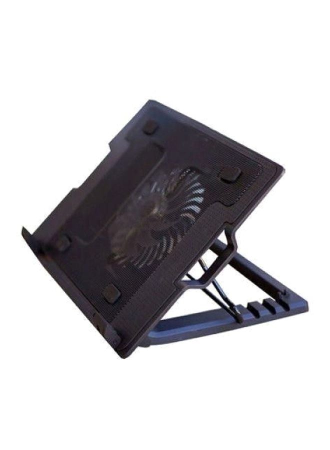Generic Adjustable Laptop Cooling Pad Black  - Image 1