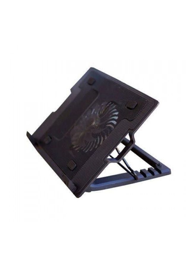 Generic Adjustable Laptop Cooling Pad Black  - Image 2