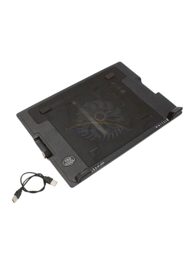 Generic Adjustable Cooling Pad Black  - Image 1