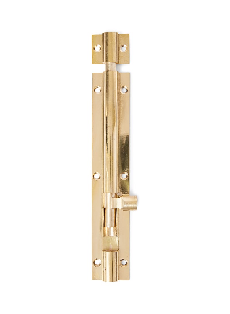 Brass Tower Bolt Lock Gold 1/2 X 3inch 