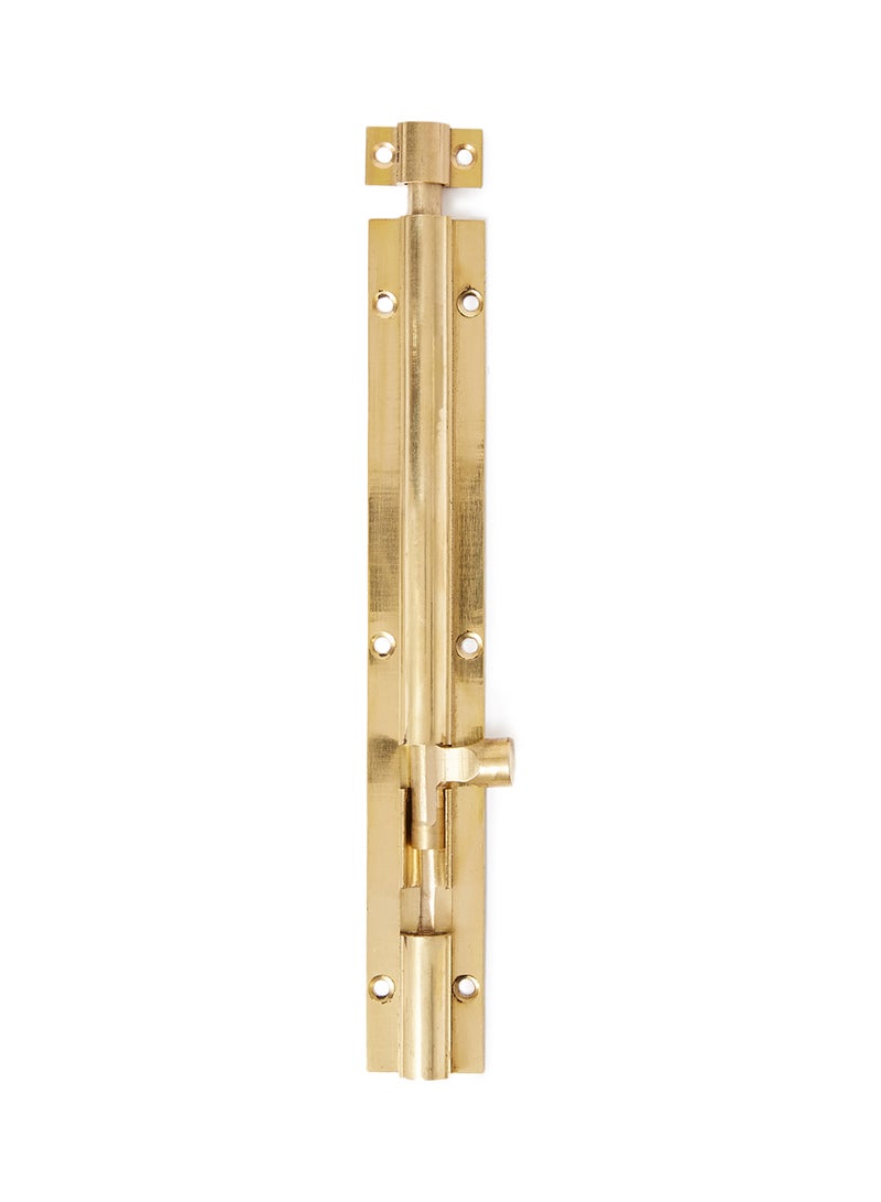 Brass Tower Bolt Gold 3/8 X 8inch 